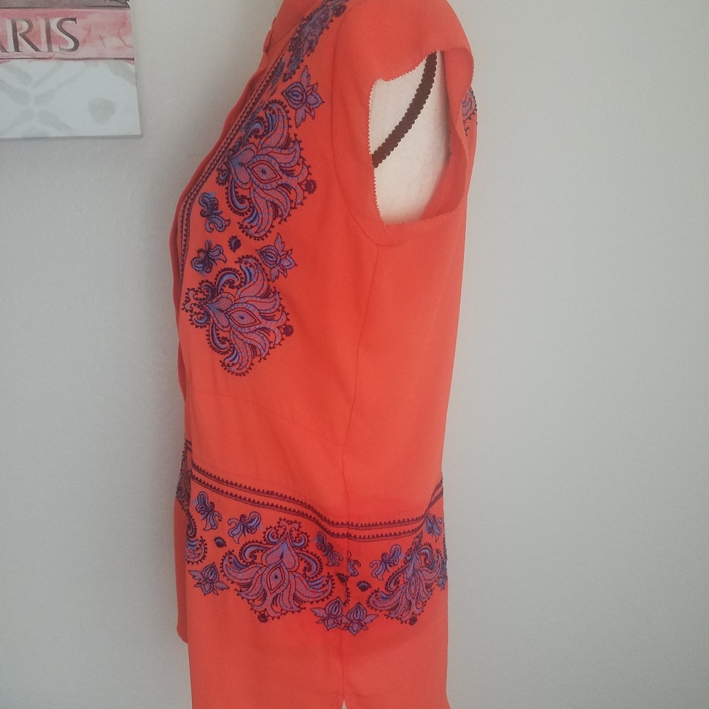 THML Embroidered Top Size Small - Picture 6 of 15